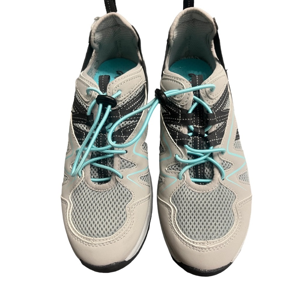 Nevados  Ladies' Cayenne Vent Sneaker. Teal Gray White.